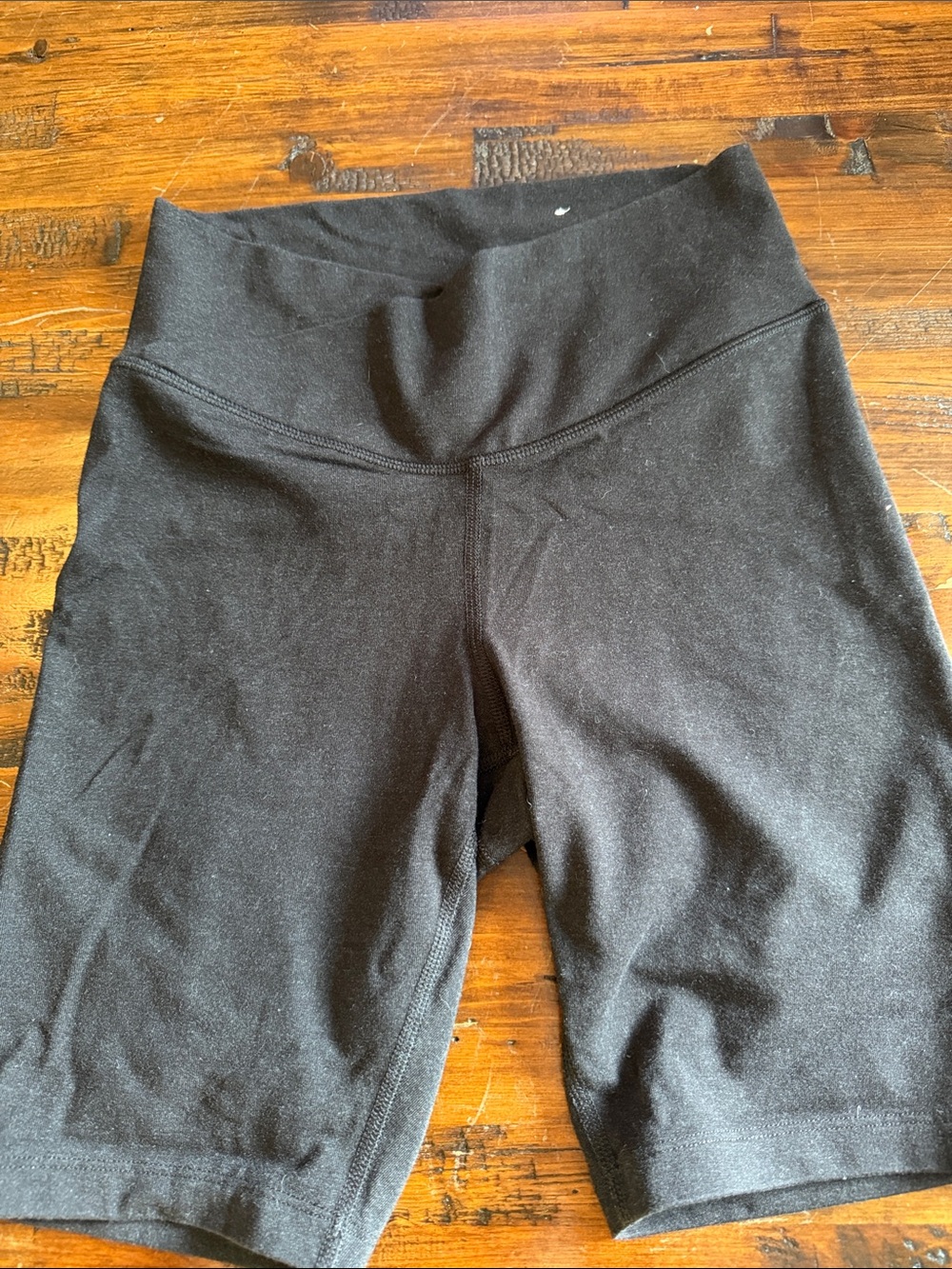 Old Navy Black High-Waist Bike Shorts